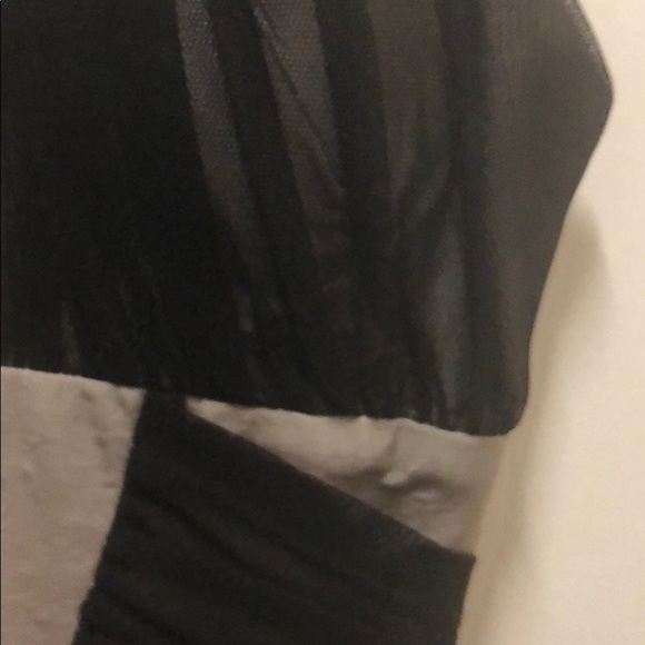 Black & Gray Bandage Midi Dress - Picture 3 of 3